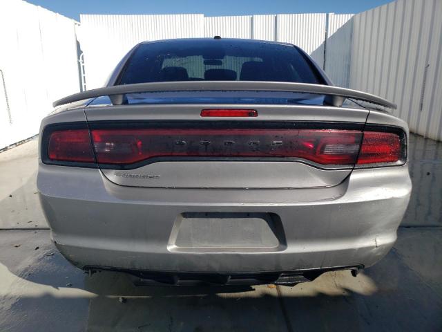 2C3CDXBG2DH678131 - 2013 DODGE CHARGER SE SILVER photo 6