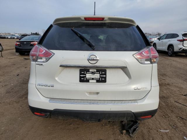 5N1AT2MV2GC774459 - 2016 NISSAN ROGUE S WHITE photo 6