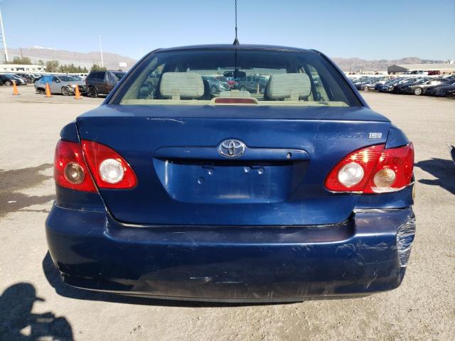 1NXBR30E85Z503296 - 2005 TOYOTA COROLLA CE BLUE photo 6