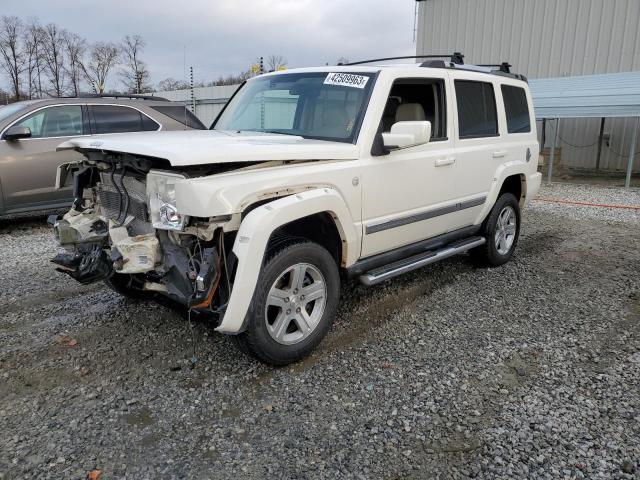 1J4RG5GT3AC113242 - 2010 JEEP COMMANDER LIMITED WHITE photo 1