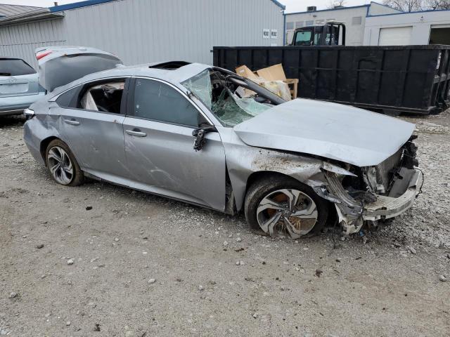 1HGCV1F55JA127458 - 2018 HONDA ACCORD EXL SILVER photo 4