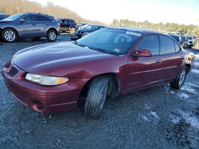 1G2WK52J71F256386 - 2001 PONTIAC GRAND PRIX SE RED photo 1