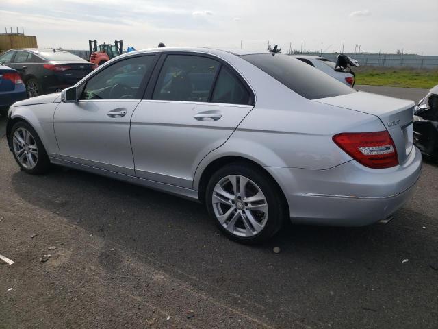 WDDGF4HB6EG248784 - 2014 MERCEDES-BENZ C 250 SILVER photo 2