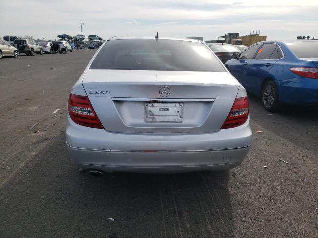 WDDGF4HB6EG248784 - 2014 MERCEDES-BENZ C 250 SILVER photo 6