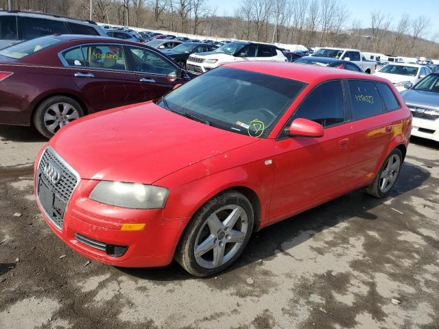 WAUHF78P08A042070 - 2008 AUDI A3 2.0 RED photo 1