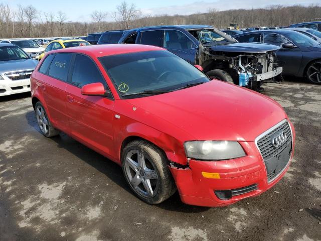 WAUHF78P08A042070 - 2008 AUDI A3 2.0 RED photo 4