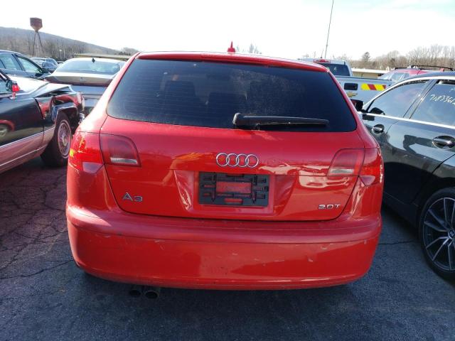 WAUHF78P08A042070 - 2008 AUDI A3 2.0 RED photo 6