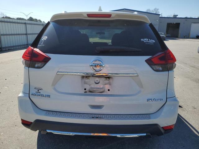 5N1AT2MV0HC749125 - 2017 NISSAN ROGUE SV WHITE photo 6