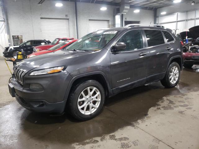 1C4PJMCS2FW605417 - 2015 JEEP CHEROKEE LATITUDE GRAY photo 1