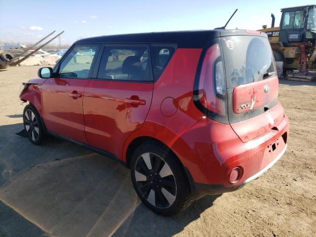 KNDJP3A53J7564133 - 2018 KIA SOUL + RED photo 2