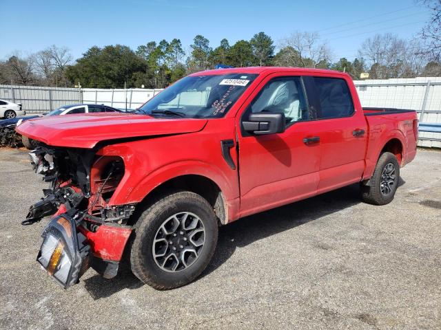 1FTEW1EPXPKE95144 - 2023 FORD F150 SUPERCREW RED photo 1