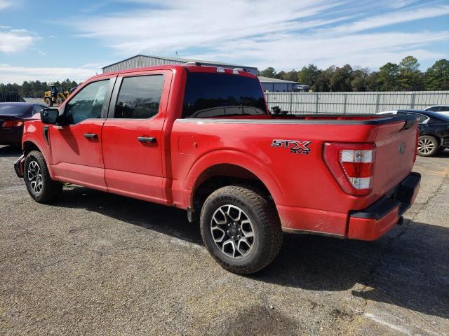 1FTEW1EPXPKE95144 - 2023 FORD F150 SUPERCREW RED photo 2