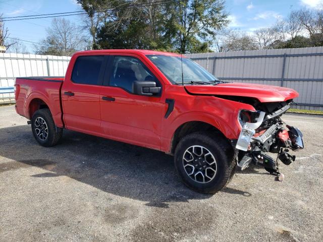 1FTEW1EPXPKE95144 - 2023 FORD F150 SUPERCREW RED photo 4