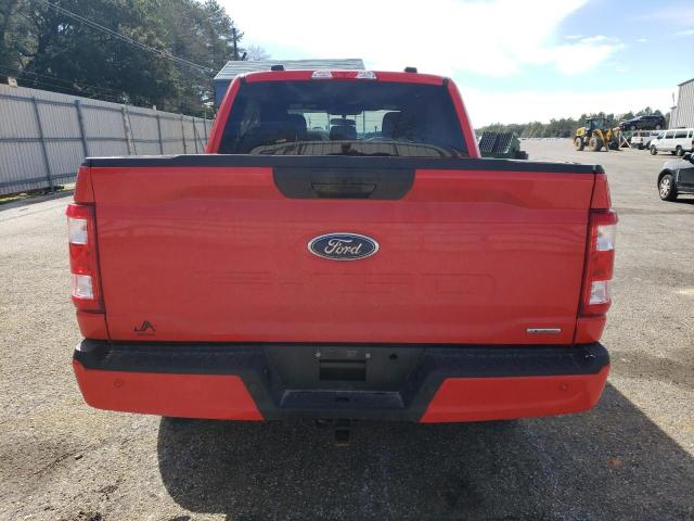 1FTEW1EPXPKE95144 - 2023 FORD F150 SUPERCREW RED photo 6