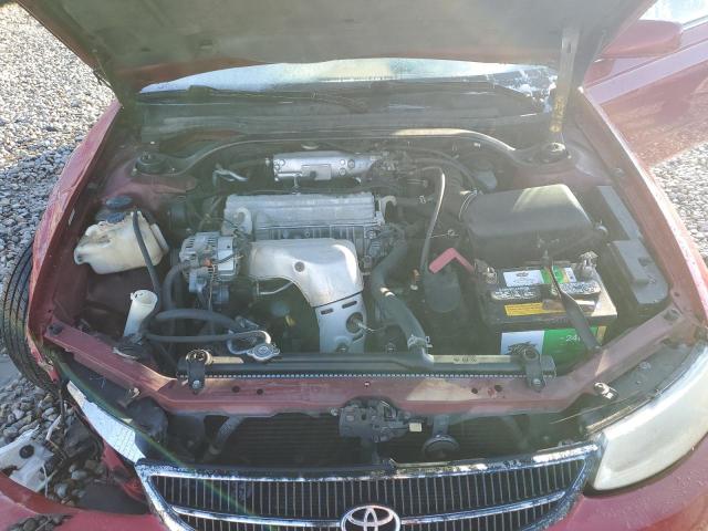 2T1CG22P71C502848 - 2001 TOYOTA CAMRY SOLA SE RED photo 11