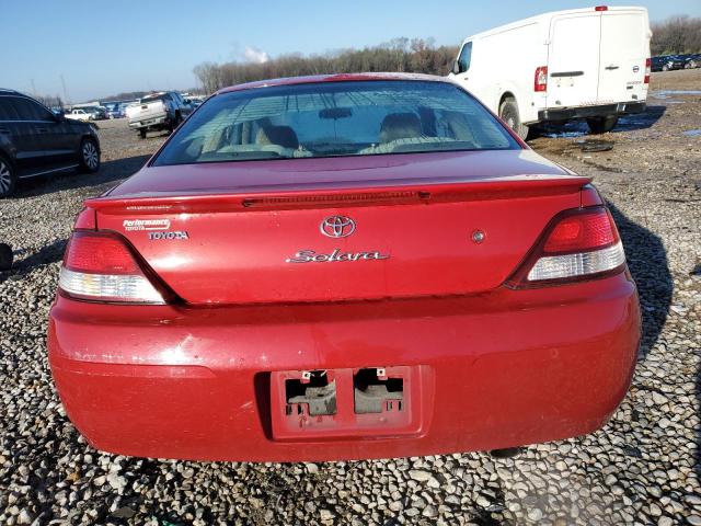 2T1CG22P71C502848 - 2001 TOYOTA CAMRY SOLA SE RED photo 6