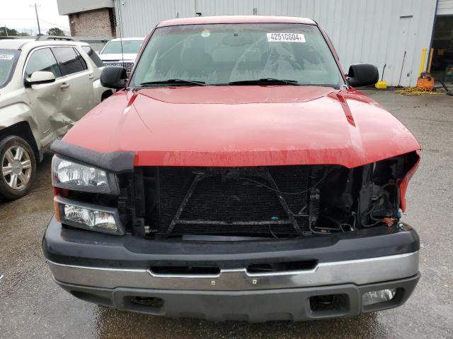 2GCEC19V231226986 - 2003 CHEVROLET SILVERADO C1500 RED photo 5