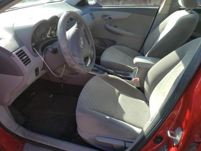 JTDBL40E49J023050 - 2009 TOYOTA COROLLA BASE RED photo 7