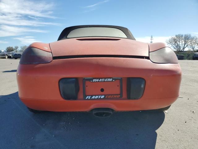 WP0CA29882U622789 - 2002 PORSCHE BOXSTER ORANGE photo 6