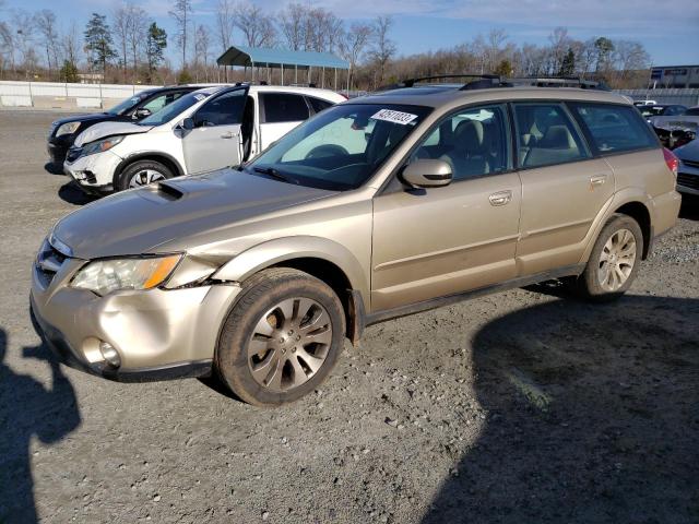 4S4BP63C384335251 - 2008 SUBARU OUTBACK 2.5XT LIMITED GOLD photo 1