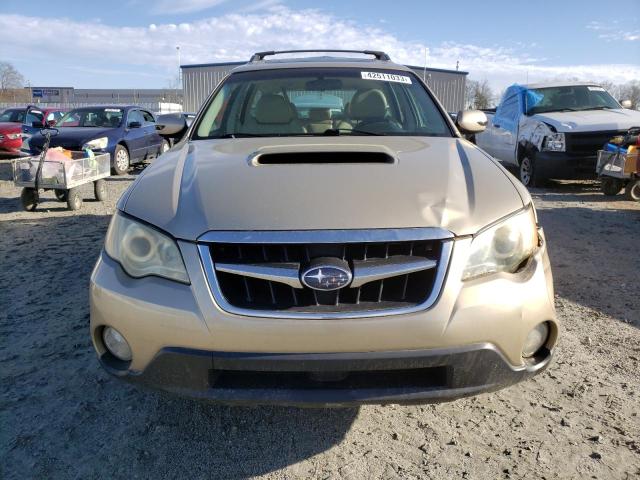 4S4BP63C384335251 - 2008 SUBARU OUTBACK 2.5XT LIMITED GOLD photo 5