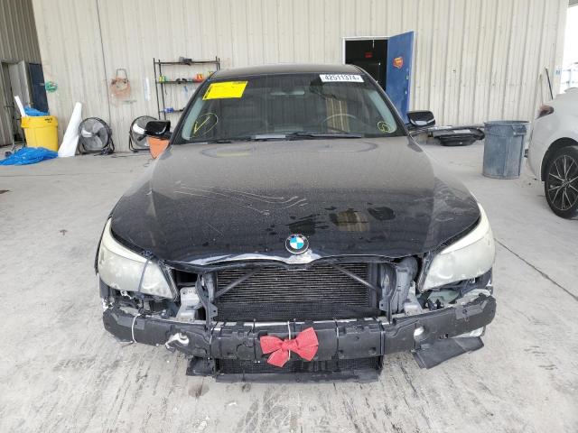 WBANU53568CT08991 - 2008 BMW 528 I BLACK photo 5