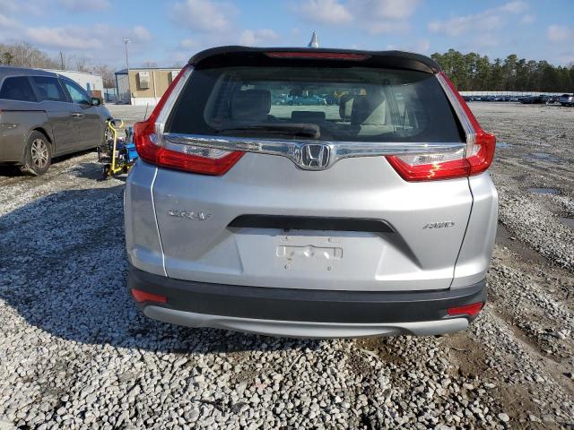 5J6RW6H33JL001791 - 2018 HONDA CR-V LX SILVER photo 6