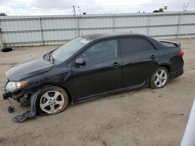 2T1BU4EE8BC736105 - 2011 TOYOTA COROLLA BASE BLACK photo 1