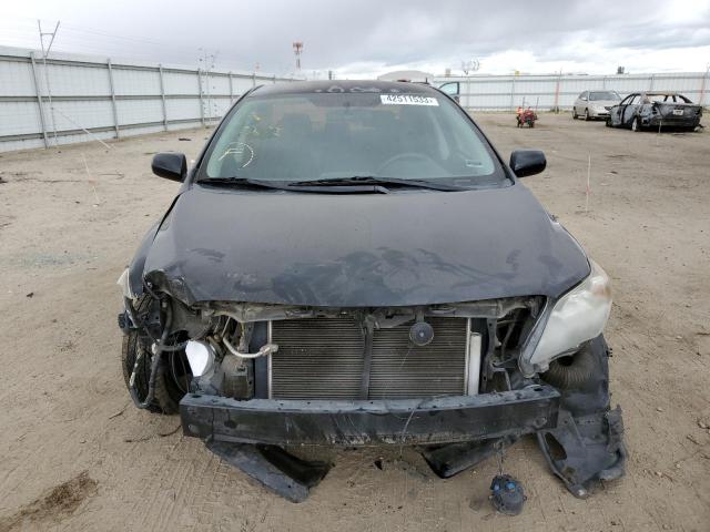 2T1BU4EE8BC736105 - 2011 TOYOTA COROLLA BASE BLACK photo 5