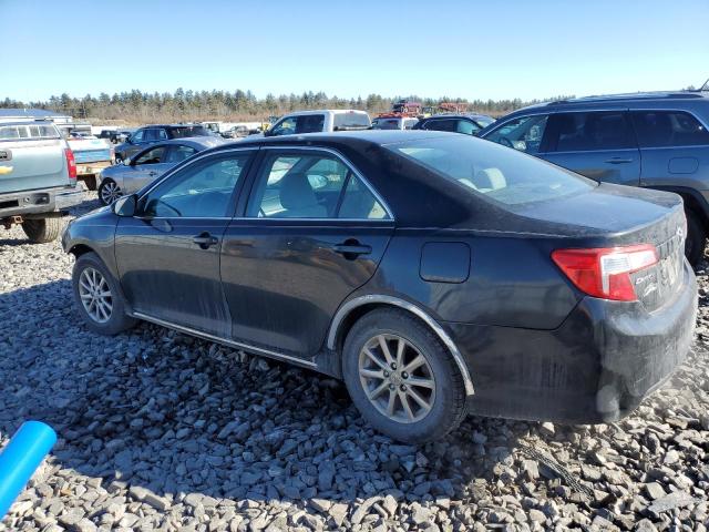 4T1BF1FK8DU245404 - 2013 TOYOTA CAMRY L BLACK photo 2