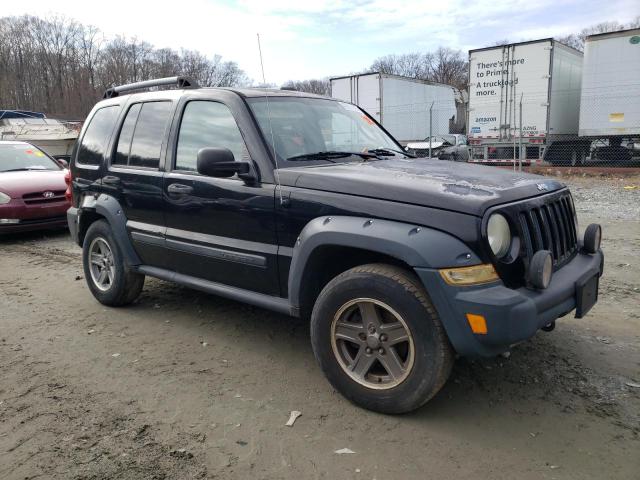 1J4GL38K05W684897 - 2005 JEEP LIBERTY RENEGADE BLACK photo 4