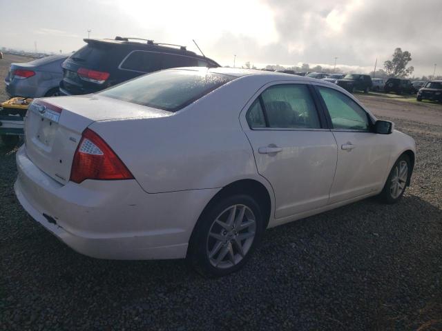 3FAHP0JG9CR265360 - 2012 FORD FUSION SEL WHITE photo 3