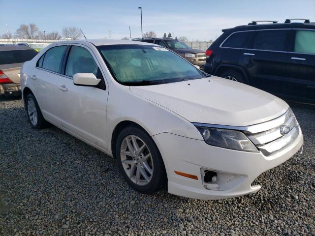 3FAHP0JG9CR265360 - 2012 FORD FUSION SEL WHITE photo 4