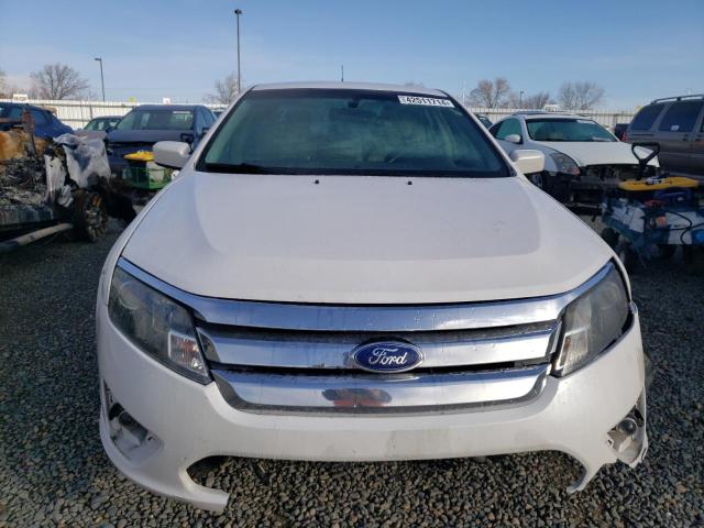 3FAHP0JG9CR265360 - 2012 FORD FUSION SEL WHITE photo 5