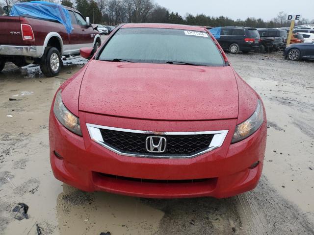 1HGCS22828A005861 - 2008 HONDA ACCORD EXL RED photo 5