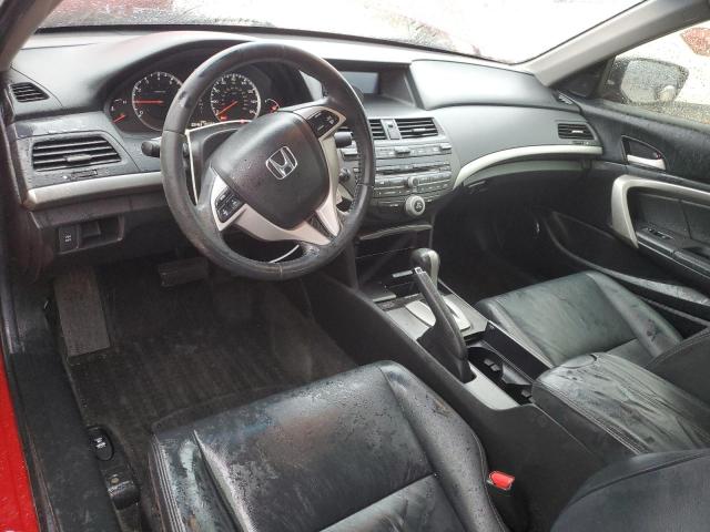 1HGCS22828A005861 - 2008 HONDA ACCORD EXL RED photo 8