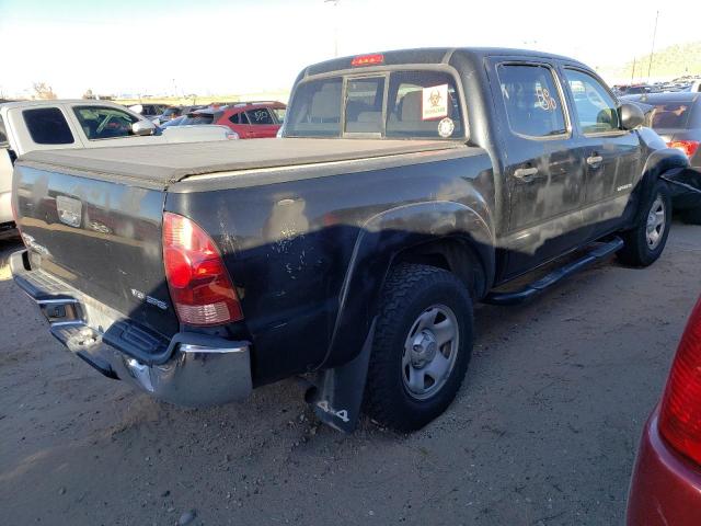 3TMLU42N56M006190 - 2006 TOYOTA TACOMA DOUBLE CAB BLACK photo 3