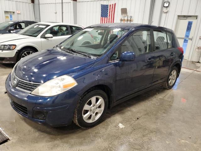 3N1BC13E37L374194 - 2007 NISSAN VERSA S BLUE photo 1