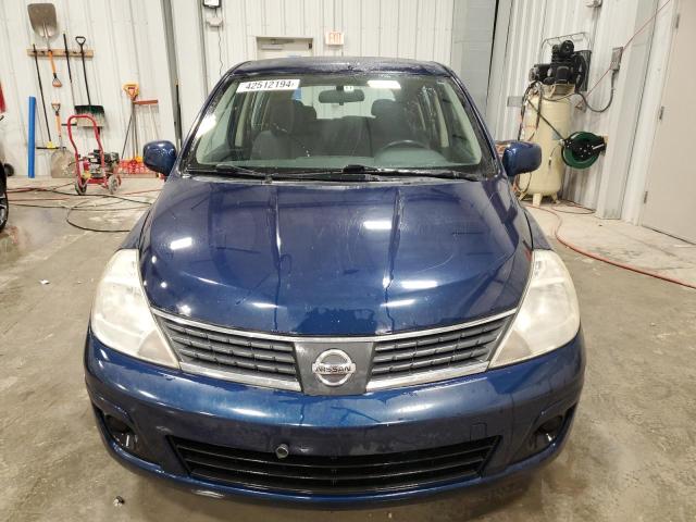 3N1BC13E37L374194 - 2007 NISSAN VERSA S BLUE photo 5