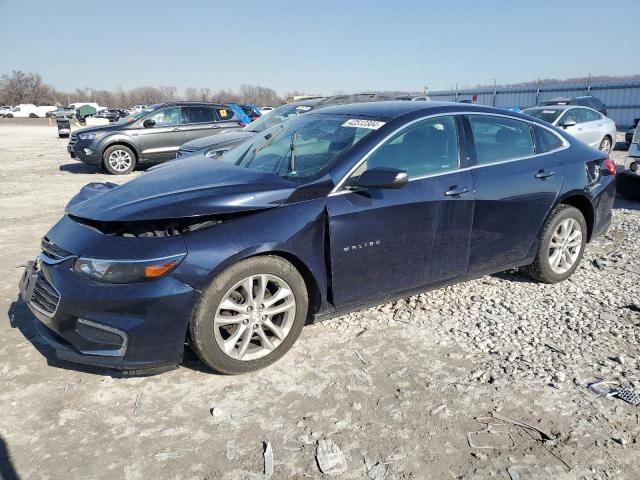 1G1ZE5ST4HF256463 - 2017 CHEVROLET MALIBU LT BLUE photo 1