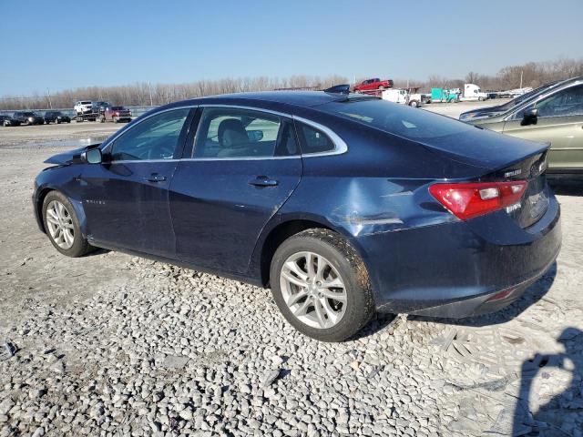 1G1ZE5ST4HF256463 - 2017 CHEVROLET MALIBU LT BLUE photo 2