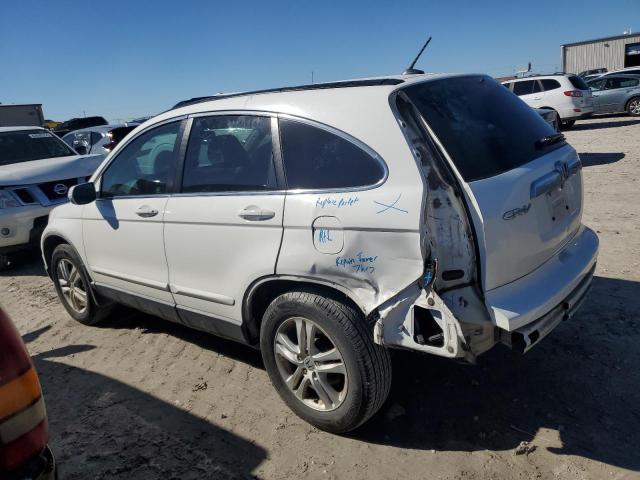 5J6RE3H75BL029498 - 2011 HONDA CR-V EXL WHITE photo 2