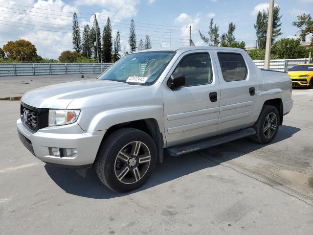 5FPYK1F76DB018573 - 2013 HONDA RIDGELINE SPORT SILVER photo 1