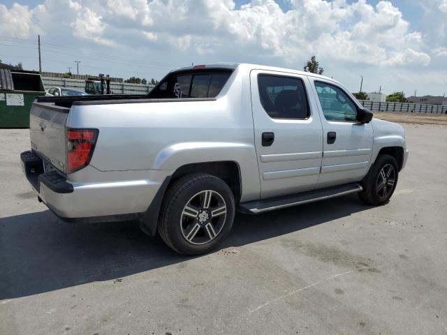 5FPYK1F76DB018573 - 2013 HONDA RIDGELINE SPORT SILVER photo 3