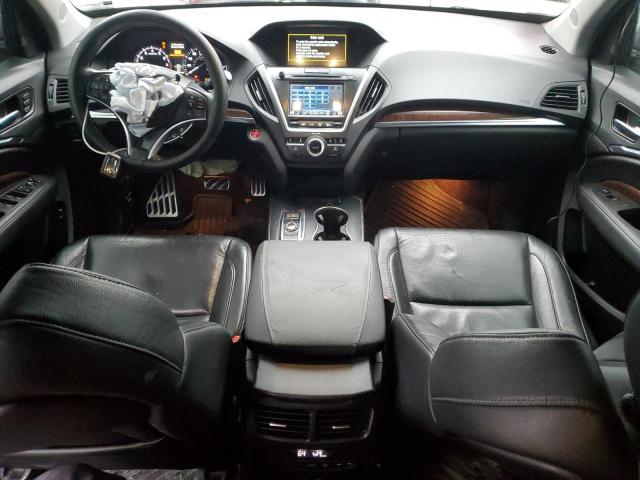 5FRYD7H53HB001493 - 2017 ACURA MDX SPORT HYBRID TECHNOLOGY SILVER photo 8