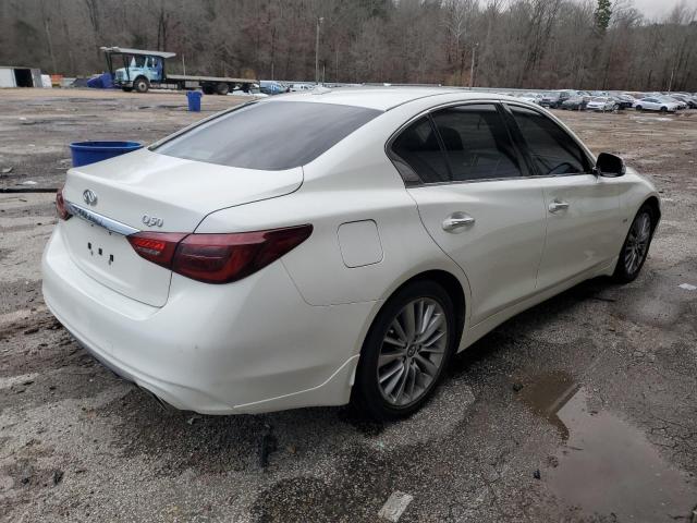 JN1EV7AP0KM513260 - 2019 INFINITI Q50 LUXE WHITE photo 3