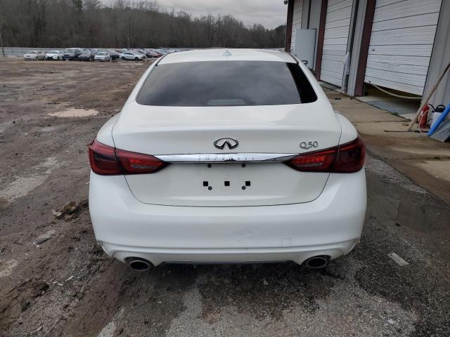 JN1EV7AP0KM513260 - 2019 INFINITI Q50 LUXE WHITE photo 6