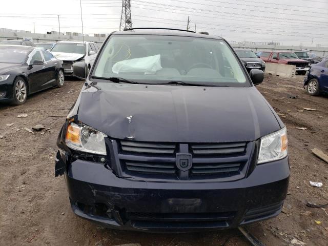 2D4RN3D10AR389956 - 2010 DODGE GRAND CARA HERO BLUE photo 5