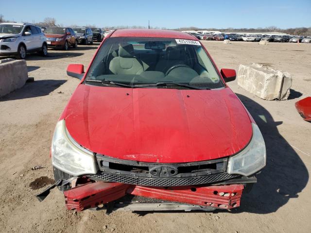 1FAHP33N18W122971 - 2008 FORD FOCUS SE RED photo 5