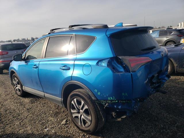 JTMZFREV7HJ704572 - 2017 TOYOTA RAV4 LE BLUE photo 2